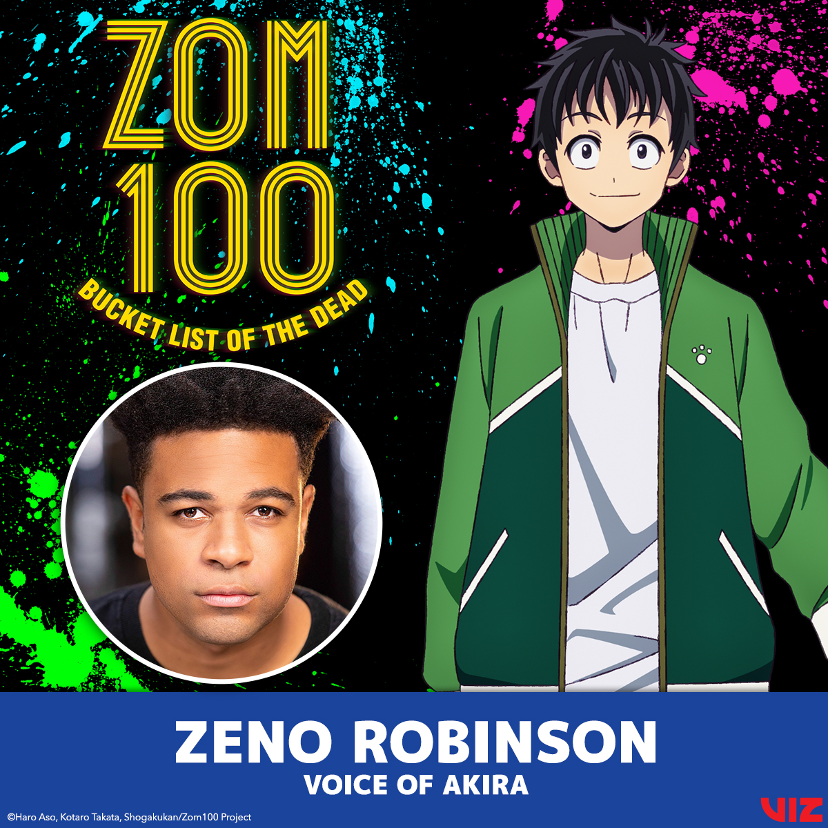 Announcing Zeno Robinson as the English voice of Akira Tendo