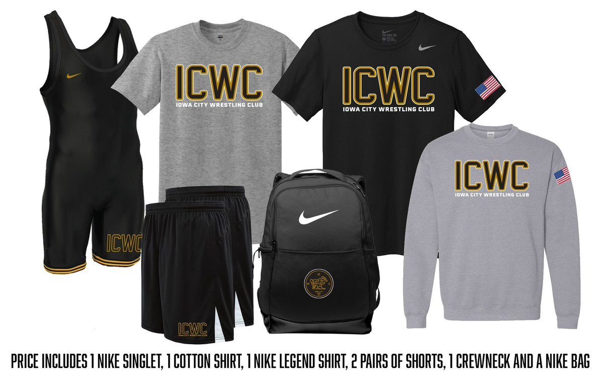 Sign up for the upcoming ICWC season and receive this years 🔥 training gear package! 
Season starts Sept. 2nd!

iowacitywc.com/club/