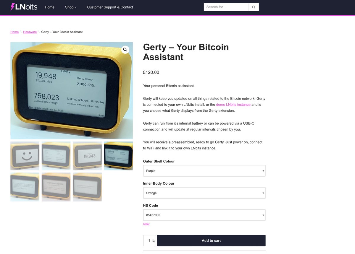 Vladcostea's tweet image. Gerty by @arcbtc is the better and more affordable block clock.

It displays extra information, it's more programmable, and you can also customize the case color.

Sure, buying a device that shows you information you can get from an app is dumb. But why pay $400 when you can get…