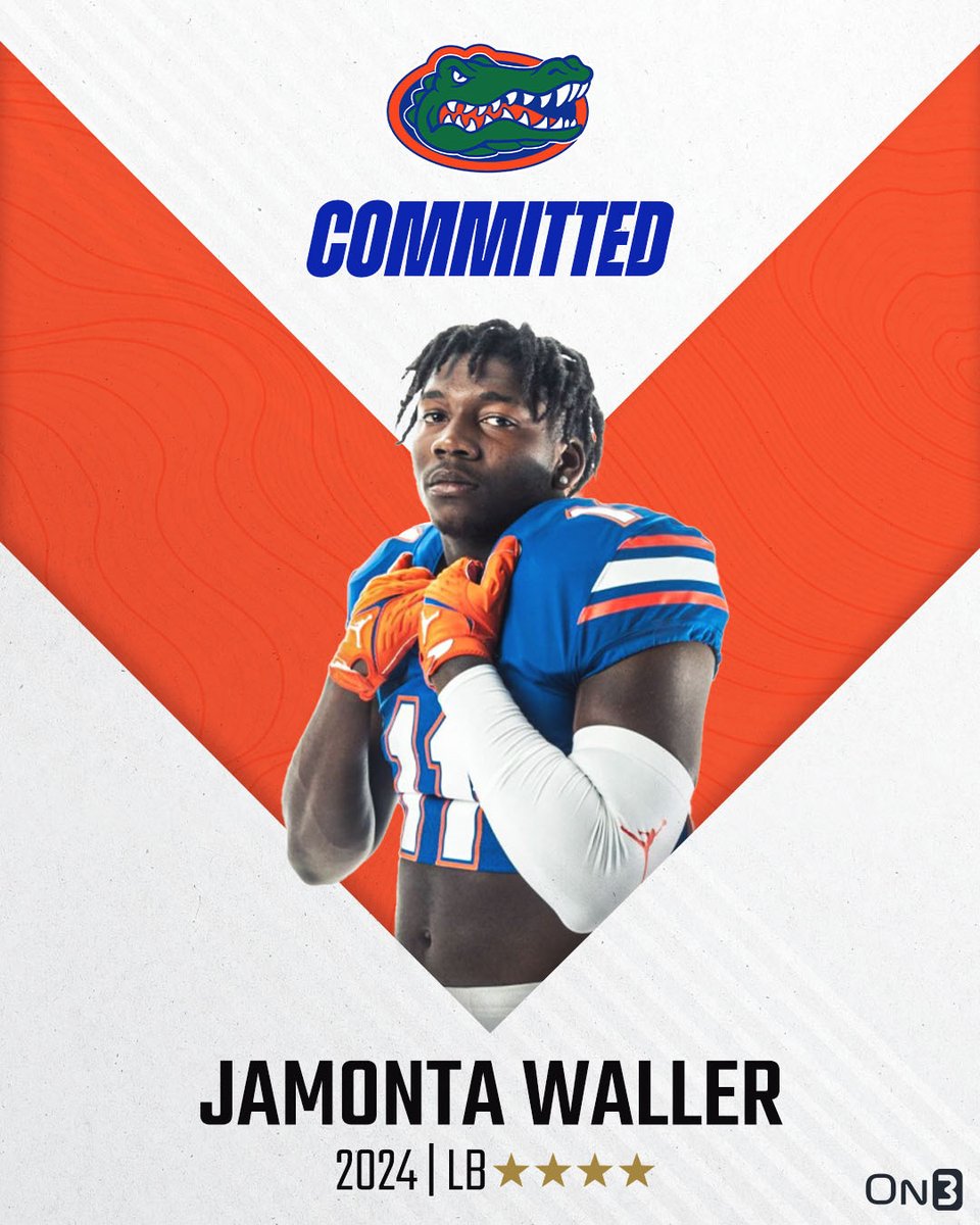 Corey_Bender's tweet image. BREAKING: Top-100 prospect Jamonta Waller, a product of Picayune, Mississippi, has committed to the #Gators.

2022 stats: 106 tackles, 24 TFL, 11.5 sacks, two fumble recoveries, one INT, one forced fumble and five pass deflections.

MORE: on3.com/teams/florida-…