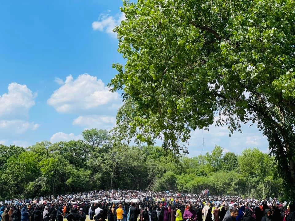 Our sisters were truly loved, never seen a Janazah this packed. Their deaths have impacted us all. May Allah SWT accept every dua made for them and ease all of our hearts, Ameen, 🤲🏾.