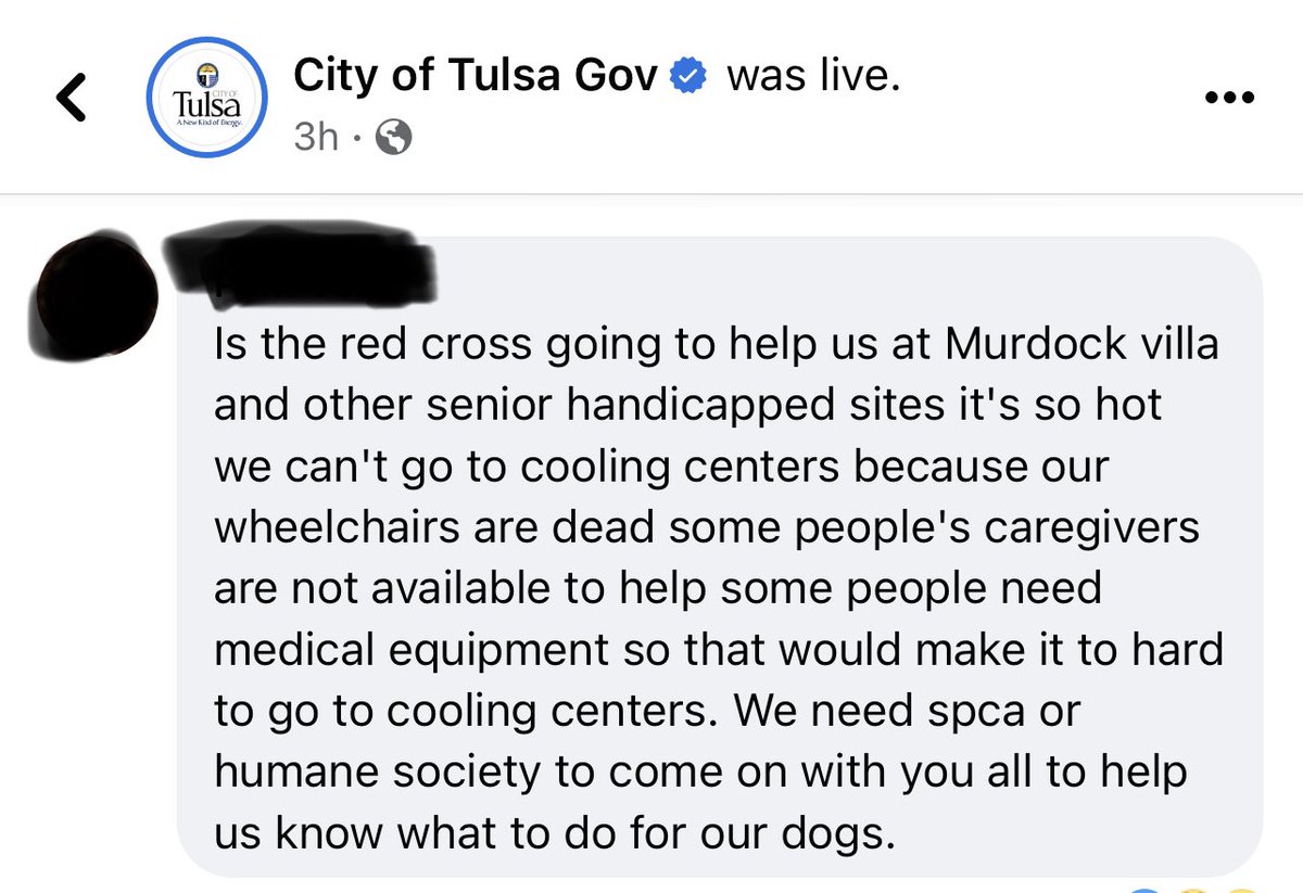 I want this to sink in—seniors and people with disabilities are going to bear the brunt of the impact. There are even studies published about this. We need generators and batteries and medical equipment. brown.edu/news/2020-10-0…