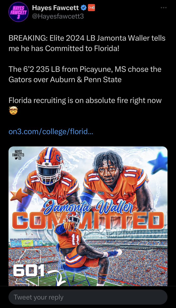Prez_b_gettn_it's tweet photo. Trolled my coach and less than 2 days later… BOOM!! Billy ain’t messing around 🔥🐊😎 https://t.co/gjP18xd422