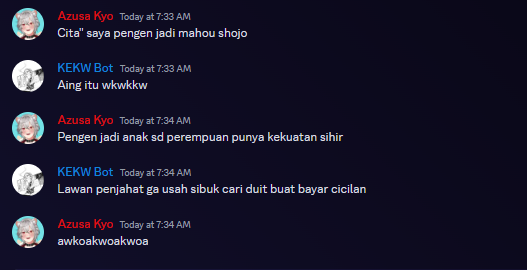 AzusaKyoCh1's tweet photo. kelakuan di pagi hari https://t.co/CQpkCIvrcX