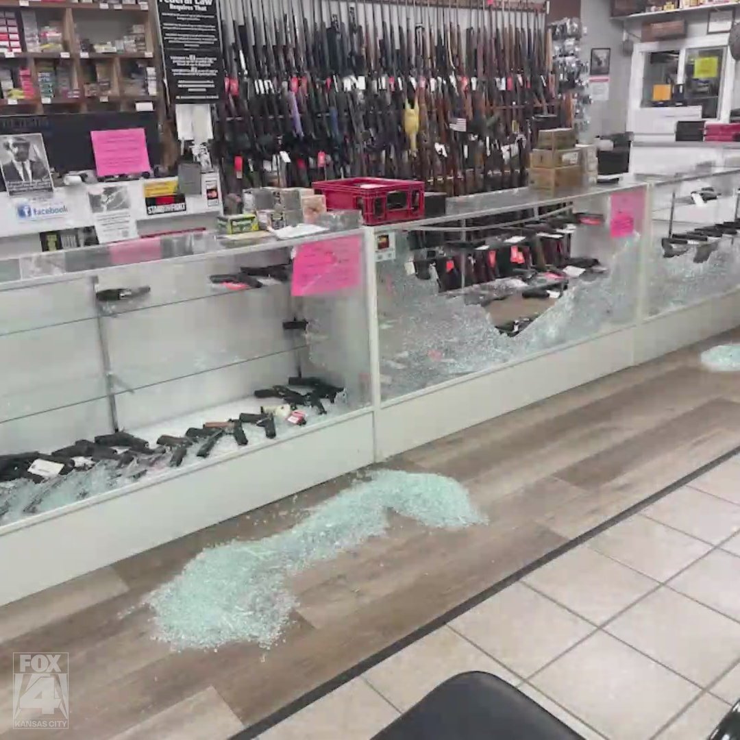 Thieves stole over 40 firearms from a Raytown gun store, the ATF says, and the case stretches across three cities. trib.al/IoE8ZCF