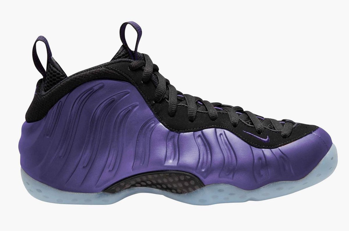 SBDetroit's tweet photo. First Look: Nike Air Foamposite One "Eggplant" (2024) 🍆  https://t.co/Ed3hH895aq https://t.co/oCZIjiDmeo