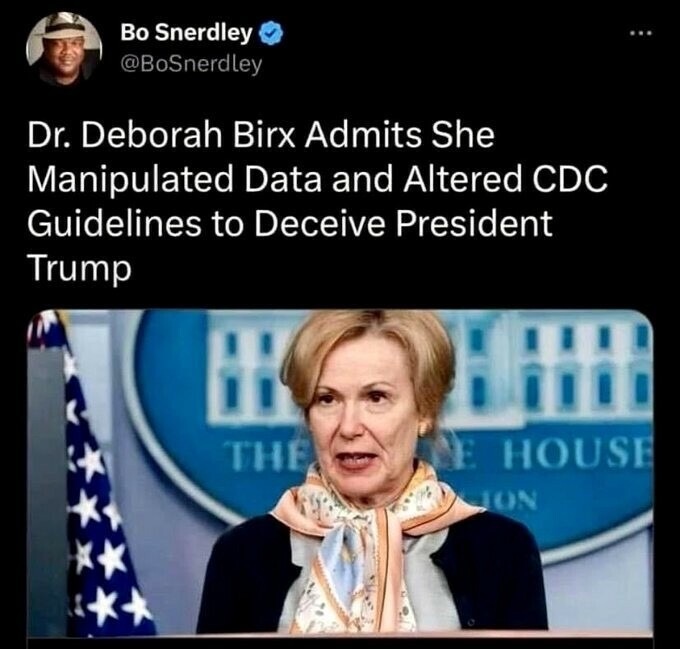 🇺🇸🇺🇸🇺🇸🇺🇸🇺🇸🇺🇸

REMEMBER DEAR FRIENDS AND PATRIOTS - When the next pandemic "accidentally" happens right on cue before the election - (You know - the pandemic that the profiteers already have an experimental jab for) - the "experts" lied to us, and it cost this country immeasurably