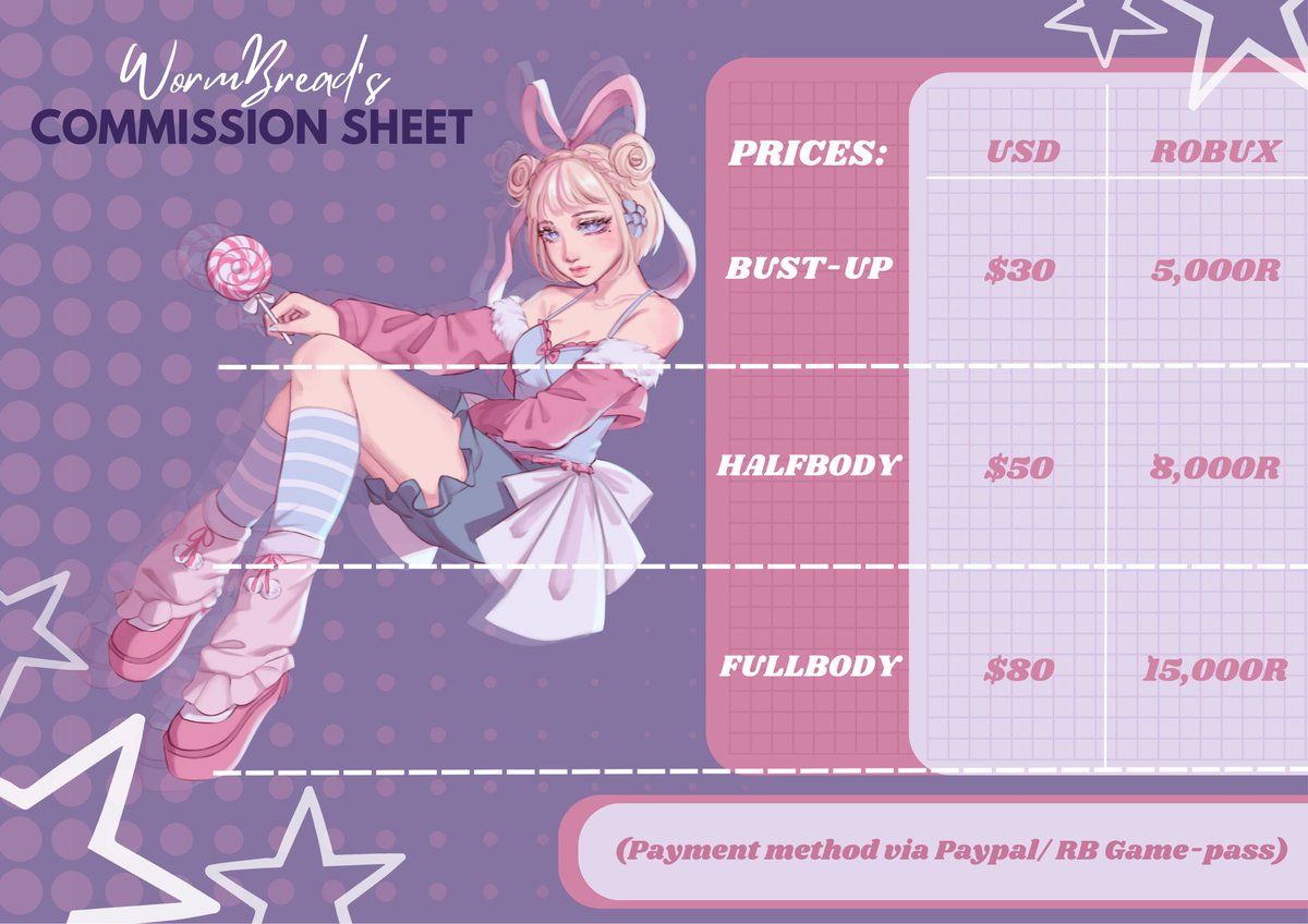 wormbreado's tweet image. ☆ﾟ.*･｡ﾟCommissions OPEN! ﾟ.*･｡ﾟ

+ Fully rendered
+ 5 Slots (first come first serve)
+ Pls contact me for any questions or more info! 

☆ﾟ.*･｡ﾟ RTs are appreciated ty! ﾟ.*･｡ﾟ
#commissionopen #artistsontwitter #commissions