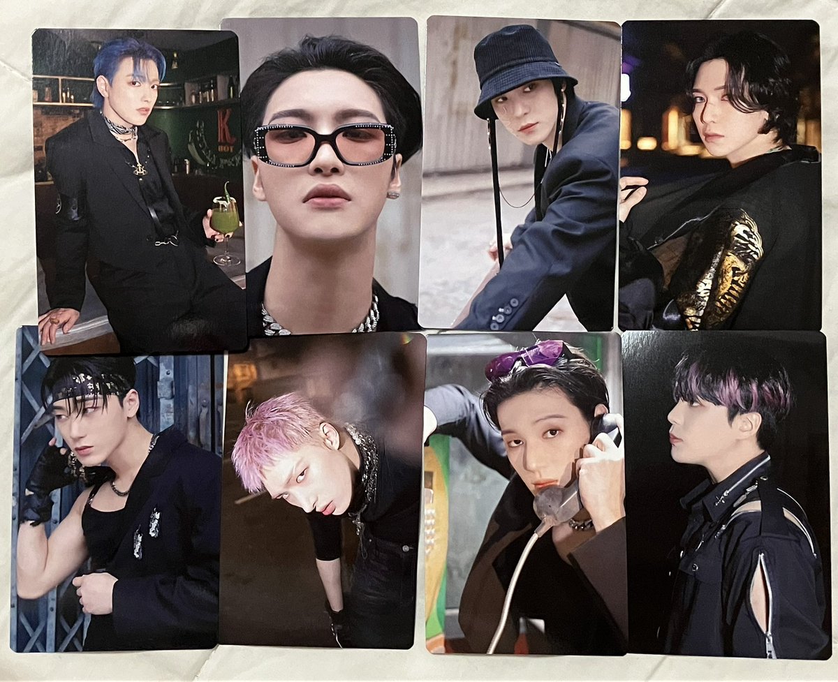 k_collectionjp's tweet photo. 🌶 ATEEZ THE WORLD EP 2: OUTLAW PHOTOCARD 🌶

•TOWER RECORDS BENEFIT PHOTOCARDS
•RAKUTEN PHOTOCARDS 
*missing MINGI 🥲

HONGJOONG SEONGHWA YUNHO YEOSANG SAN MINGI WOOYOUNG JONGHO
ホンジュン ソンファ ユノ ヨサン サン ミンギ  ウヨン ジョンホ 
 #ATEEZ #에이티즈 #OUTLAW #BOUNCY https://t.co/h1hcNf6n2S