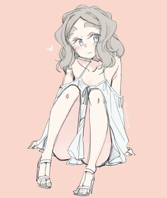 リゾートウェアちびっこちゃん可愛い( ˘ω˘ )(無防備なのは通常運転 #ちびっこちゃん朝活 