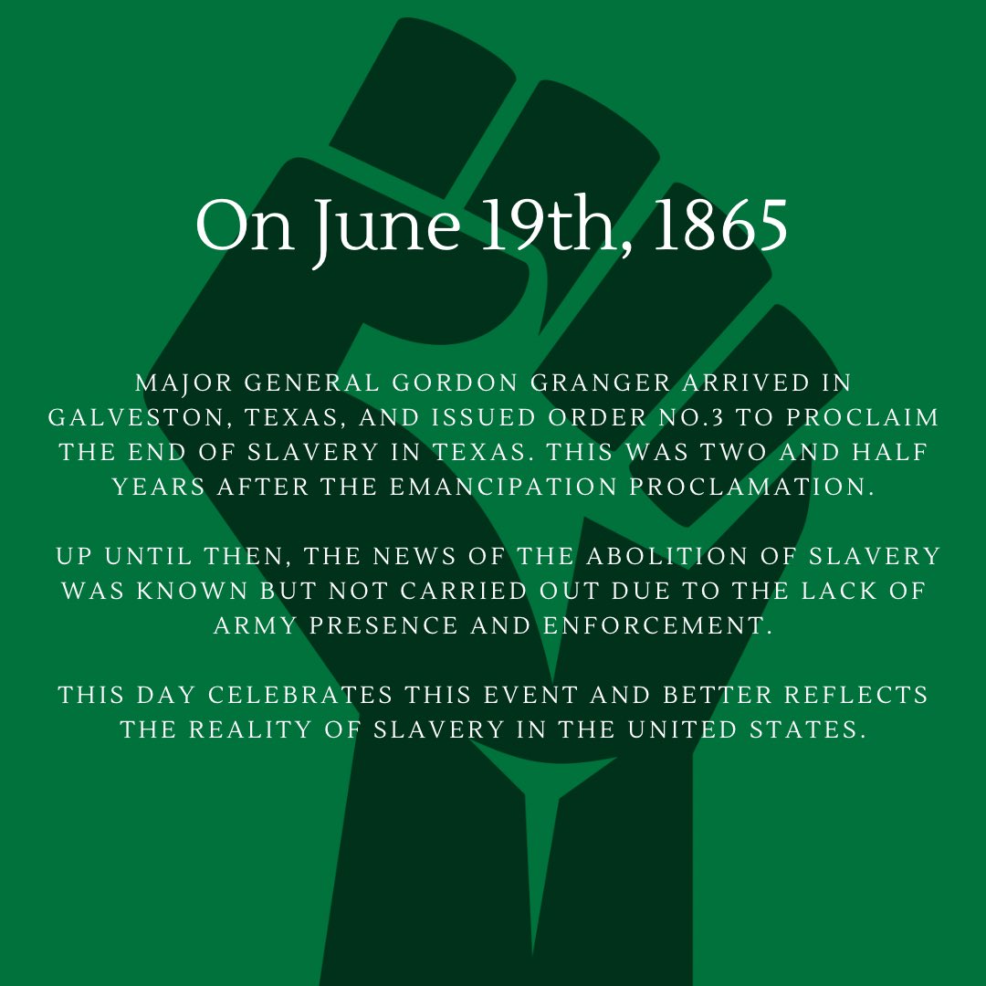 Happy Juneteenth! Today we are reminded of the fight for freedom by Black Americans and the equality that continues to be fought for.  We stand proudly with our black players while also striving to keep rugby open and a space for our players to express themselves.