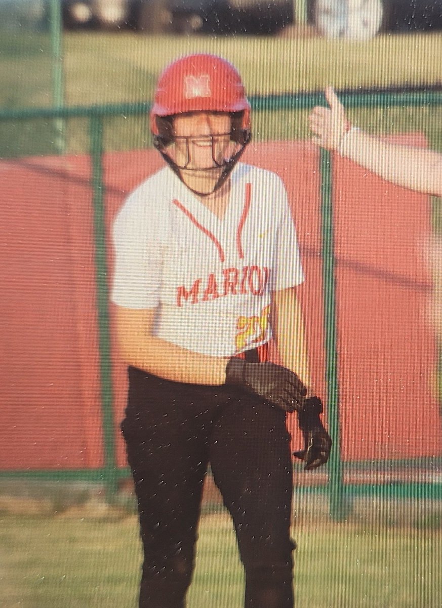 MHSSoftball5's tweet photo. Goad with the grand slam in the 6th to tie it. Harlow Griffin with the walk off hit in the 8th as Marion defeats CCA 10-9. Great 7 innings of pitching by Ella Cooper before Mya Chamberlain finished for the win. https://t.co/W9ExKp7uaw