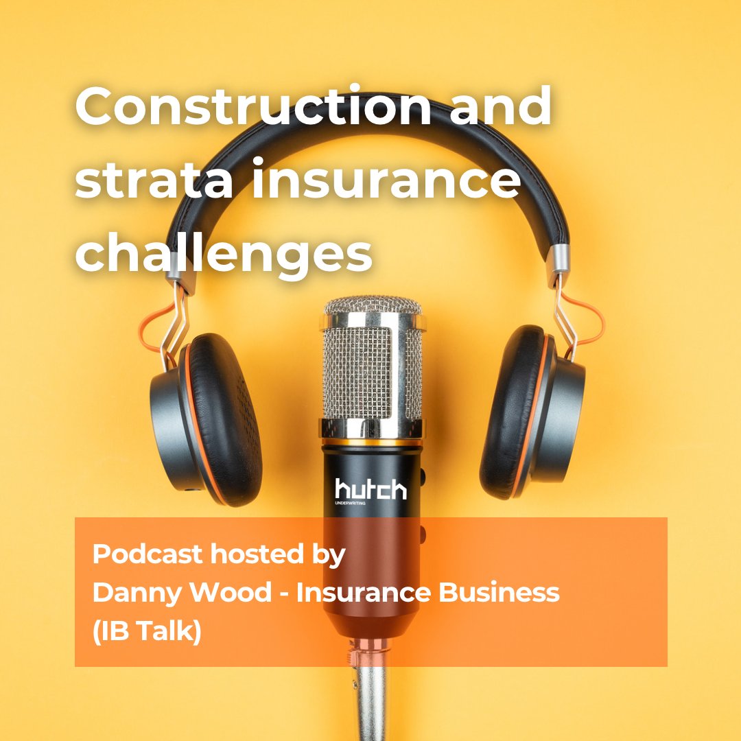 HutchUW's tweet image. Our CEO @RobinJohnson sat down with @DanielWood, the Editor for Insurance Business Australia to discuss construction and strata insurance challenges. 

Listen Now: bit.ly/3NEdxfU
#insurancebroker #stratainsurance #constructioninsurance #podcast #insurancebusinessnews
