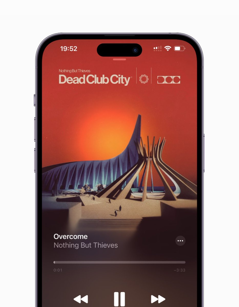 Apple Intro on Twitter: "The new music player in iOS 17 is stunning 😍