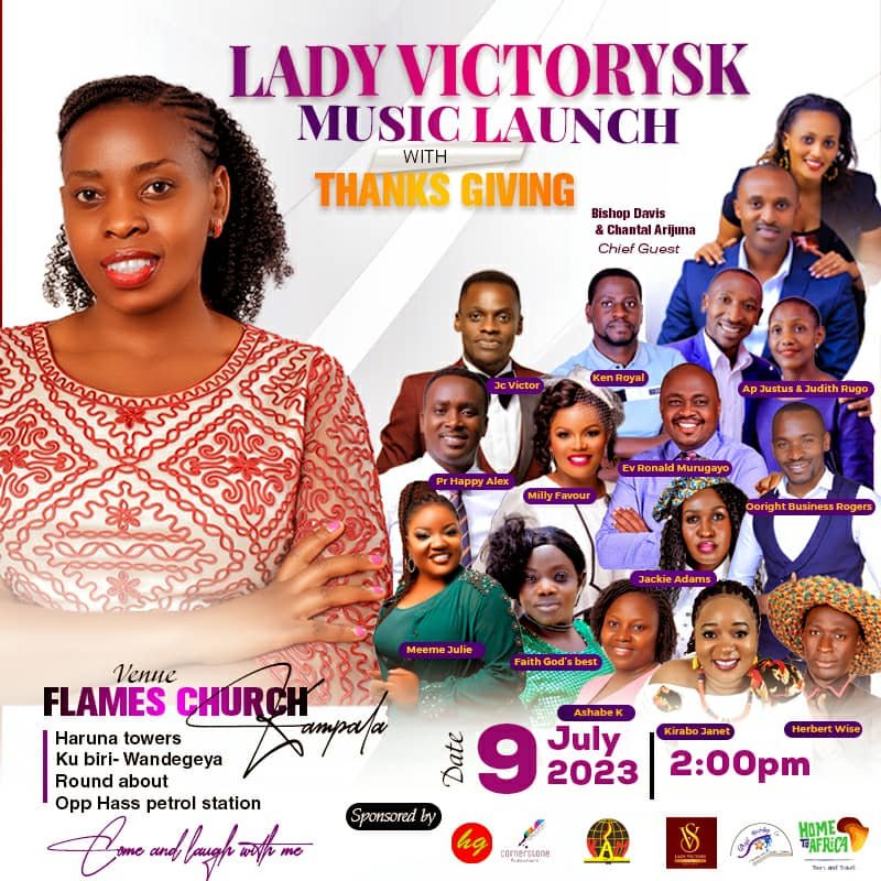 FlamesChurch's tweet photo. Don't miss this wonderful launch for 9th.July.2023, Doors open 2pm at Flames Church Kampala @FlamesChurch @LadyVictorySK https://t.co/v9SQMY7lGs