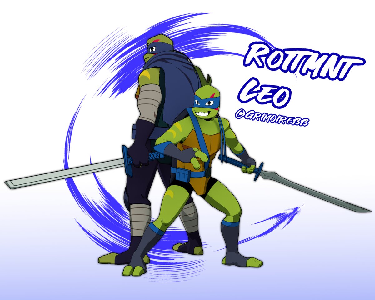 RotTMNT Artwork - Past n Present

My take on a future Donnie is he was still alive.

#rottmnt #rottmntleo #rottmntdonnie #3dart #2dstyle #3drender