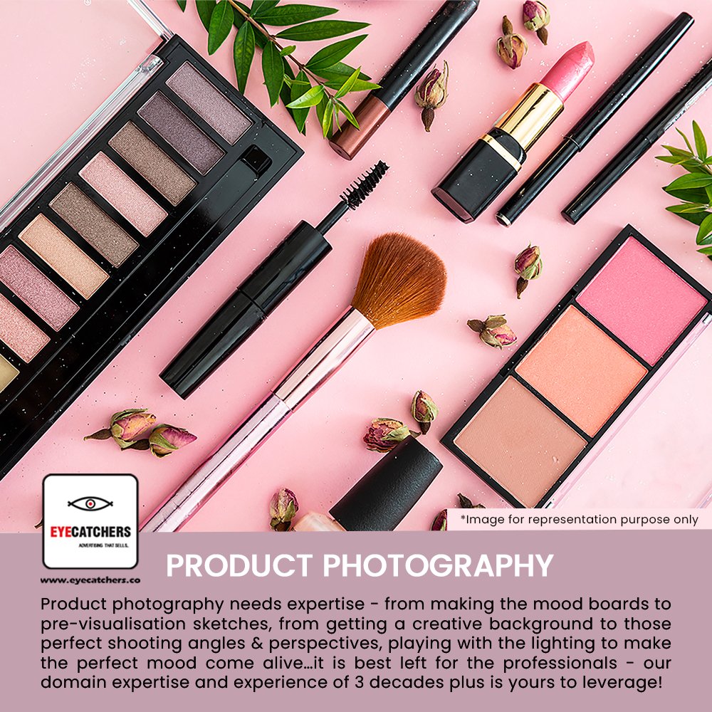Product photography needs expertise - Our domain expertise and experience of 3 decades plus is yours to leverage! 

#Eyecatchers #Advertising #Branding #CreativeSolutions #DigitalMarketing #Thane #Mumbai #DigitalAgency #CommercialPhotography #Photography #ProductPhotography