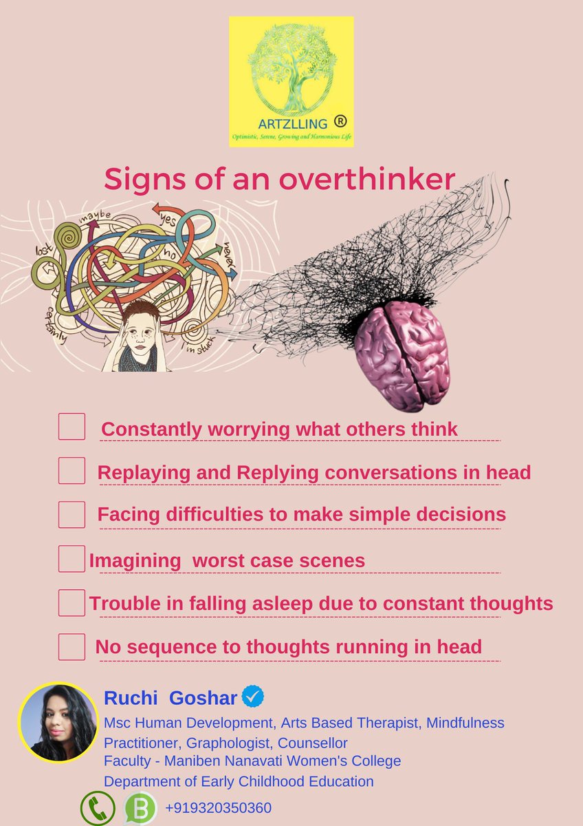 RuchiGoshar's tweet photo. Are you are overthinker can you relate to this ?

#overthinking #MensHealthMonth #MentalHealthAwareness #Twitter #twittertrend #ruchigoshar #artzlling #sleeping #insomnia #nothoughts #mentalhealthsupport #MentalWellness #TrendingHot #Tweets https://t.co/hihtK4V7t4