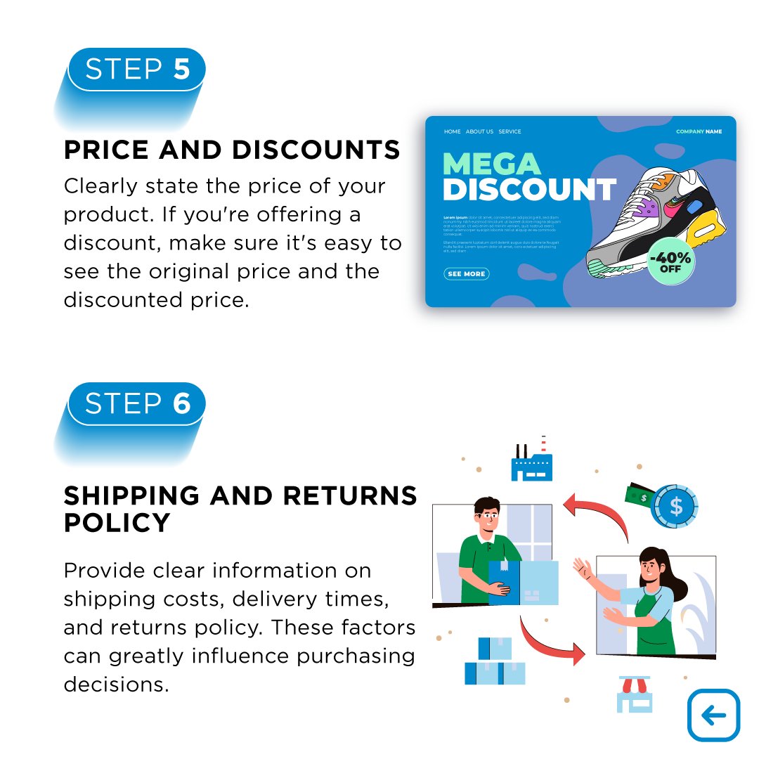 Price transparency and clear shipping policies can convince more visitors to buy. Learn how to display them effectively on your product pages. #DigitalMarketing101 #ProductPageOptimization #Retail #Ecommerce 

(5/9)