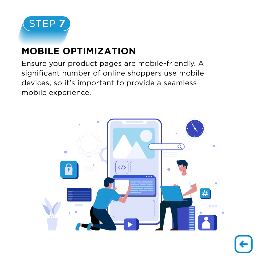 Optimizing your product pages for mobile is crucial in the age of m-commerce. Discover how to do it in our step-by-step guide. #DigitalMarketing101 #ProductPageOptimization #Retail #Ecommerce 

(6/9)