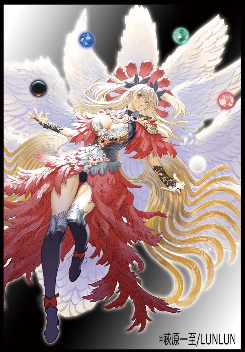 正規激安 MTG 萩原一至 夢子先生書き下ろしオリジナルプレイマット(月
