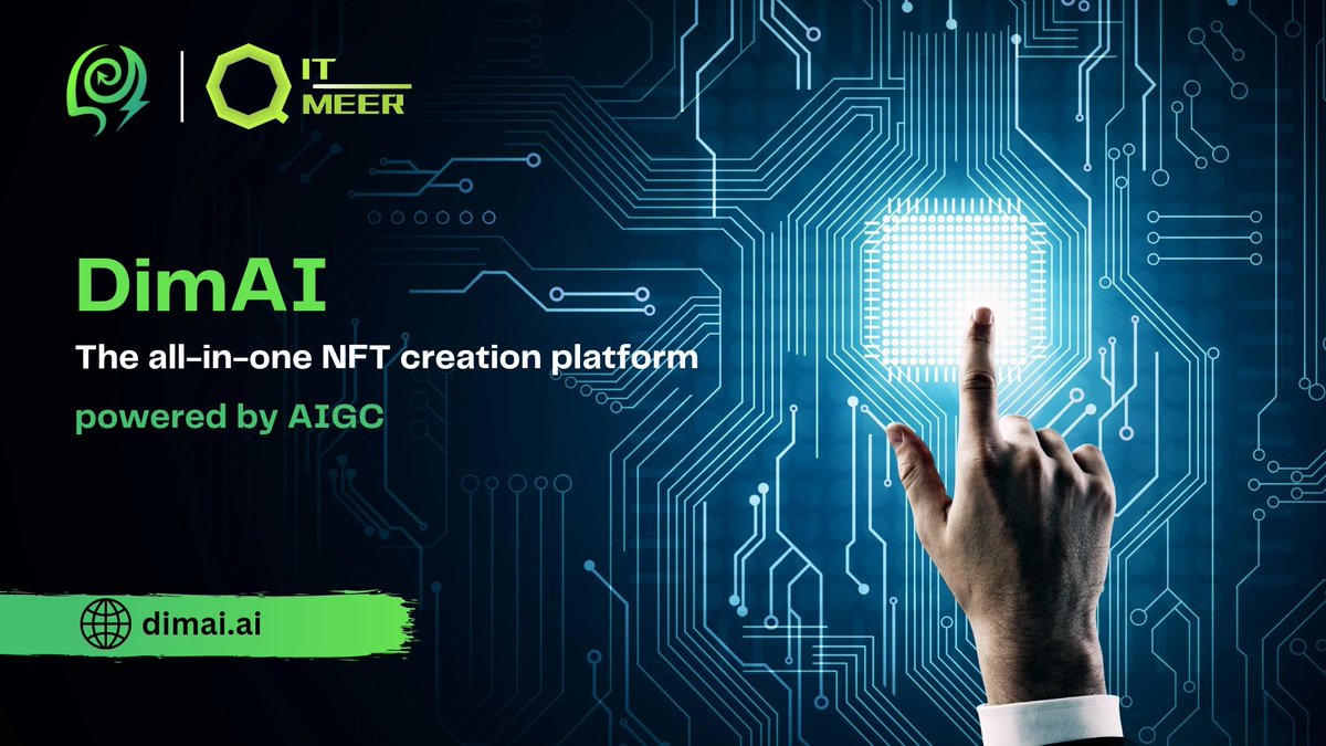 🌟 Introducing DimAI: The groundbreaking all-in-one NFT creation platform powered by AIGC! 🎨🔥
#DimAI #Qitmeer

[Thread]