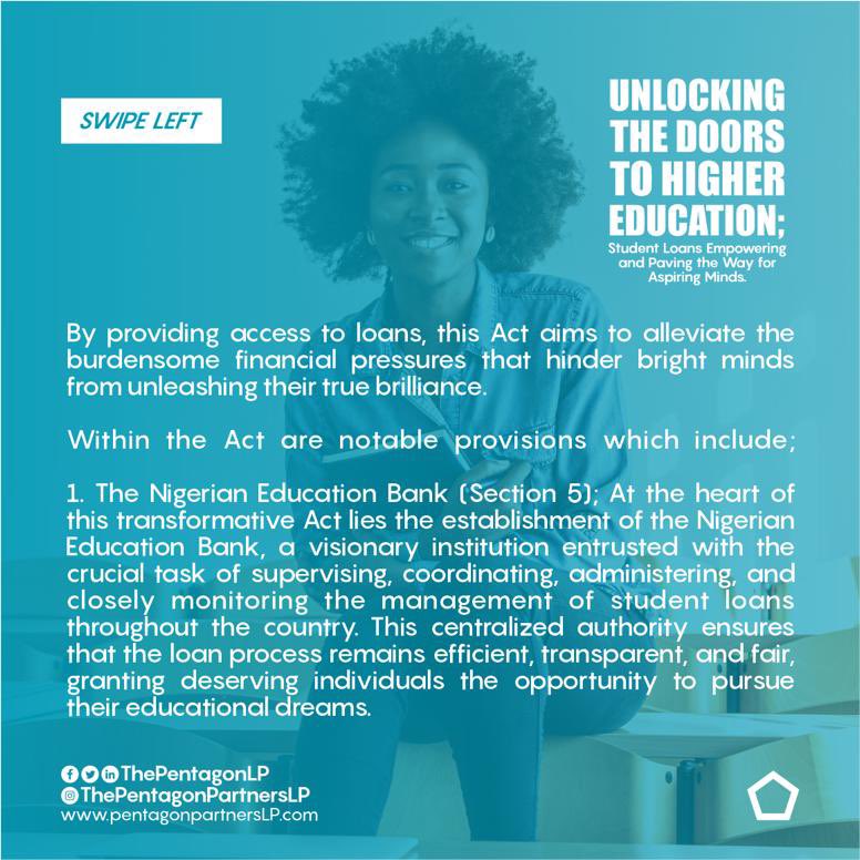 ThePentagonLP's tweet photo. THE STUDENT LOAN ACT

What is your opinion on this ? Swipe left to gain enlightenment and also share your thoughts on this with us. https://t.co/D8RoLptnFt