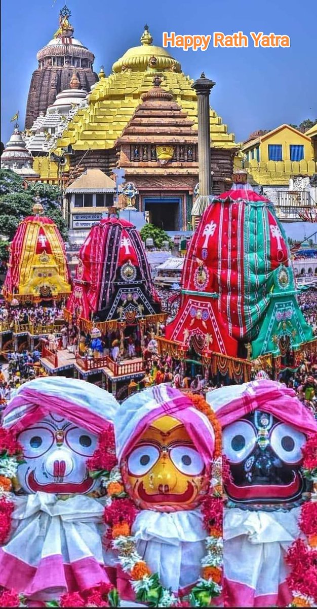 odishaculturalT's tweet photo. Happy Lord Jagannath Rath Yatra
@ArvindLBJP @PCMohanMP https://t.co/2jM9DcS5eA