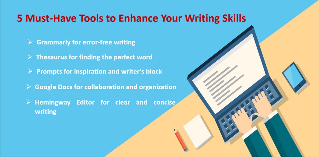 5 Must-Have Tools to Enhance Your Writing Skills

Learn More: assignmentclassmates.mystrikingly.com/blog/5-must-ha…

#WriteforEssay #AssignmnetClassmatesWritingTools #WritingSkill #AssignmentClassmatesinCanada
