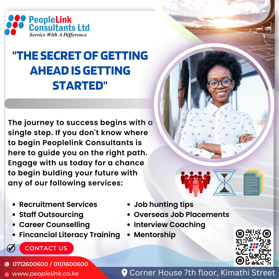 PeopleLinkLTD's tweet photo. Don't look in any direction but ahead.
#jobs #jobalert #job #jobvacancy #jobopenings
#jobopportunities2023 #jobopportunity #jobopportunities #Peoplelink #managementjobs #highpayingjobs #overseasjobs #kenyantrends #kenyansincanada #kenyansineurope #jobsabroad #travelagency https://t.co/AATCrgMpX5