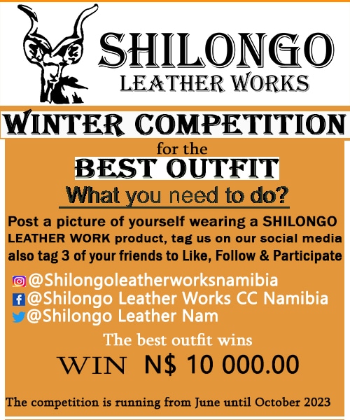 ShilongoLeather's tweet photo. This competition is running from today until the end of October 2023
 👈 Follow the instructions. 
#NB Please don't tag us on your old posts.
#yourqualityproductsforlife 
#Proudly 🇳🇦 https://t.co/d9x3TbGeNF