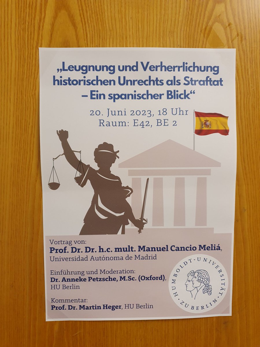 Für Interessierte und Kurzentschlossene: heute um 18 Uhr gibt es diesen spannenden Vortrag an der #HU