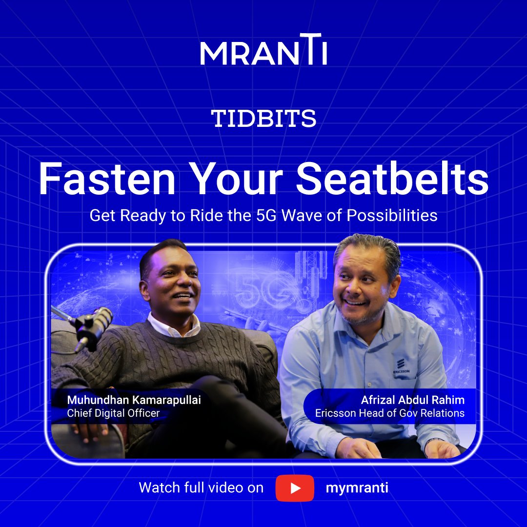 Get ready to gain valuable insights on the potential influence of 5G on enterprise and the importance of adopting this technology for future technological advancements nationwide on our latest episode of MRANTI Tidbits, "Fasten Your Seatbelts".