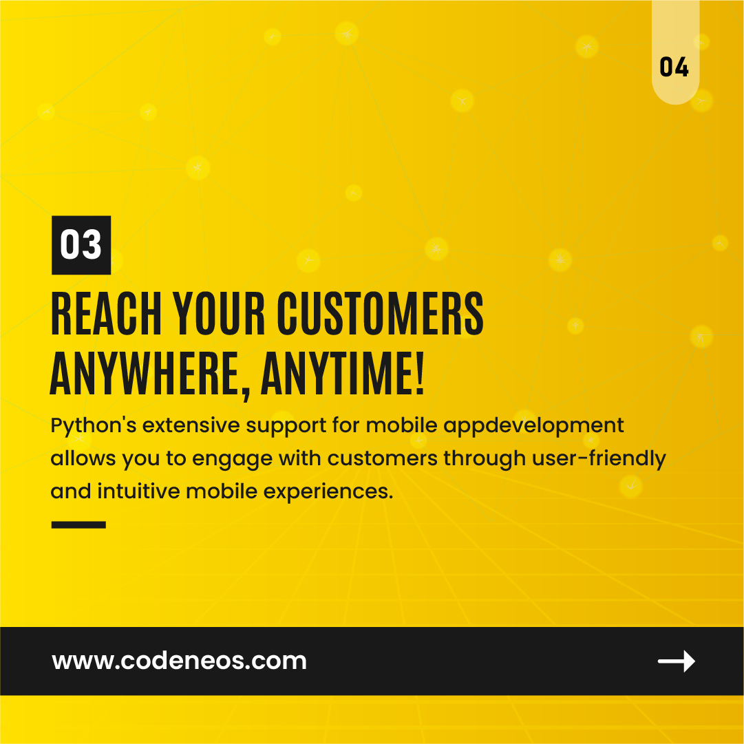 code_neos's tweet image. Unleash the Power of Python: Expert Python Development Services
#PythonProgramming #CodeYourSuccess #DigitalTransformation #PythonSolutions#
📞 +91 9847910396
✉ Sales@codeneos.com
🌐 bit.ly/3K2rwZC