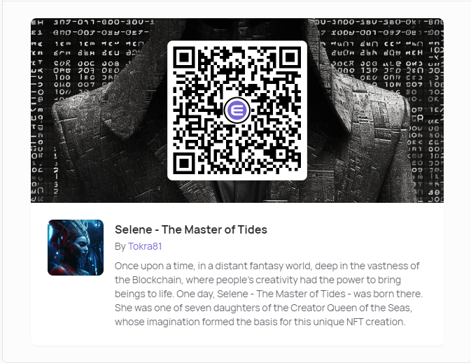 The next Beam Selene - The Master of Tides

1️⃣ 🖤♻️ Tag friends

2️⃣ Follow @spiitfir3 @SiemosYiannis
@WaterMargin187 @Sonate008
@XentayaC @ScottieTash @SamTheBay
@edam_fles @unanonymousbaby

3⃣ Drop @enjin EFI QR code (please 🫡)