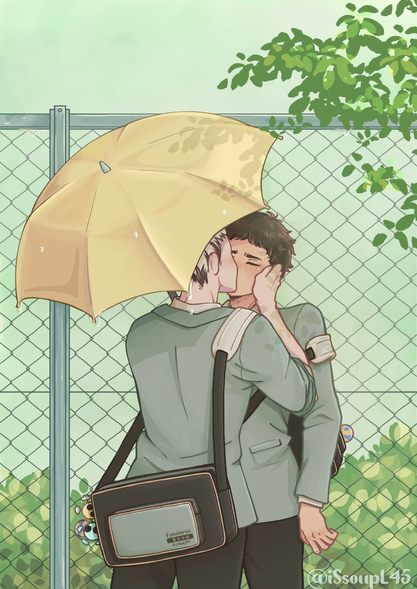 #BokuAka x Doukyuusei 💛🖤🤍