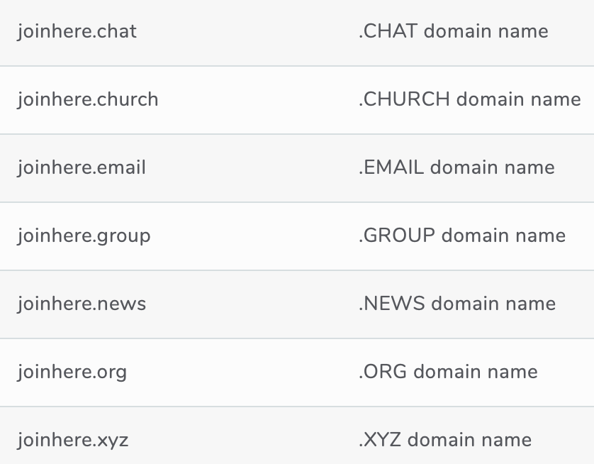 Domainclubx's tweet photo. 🚀launching something big?
this #marketingbundle is your secret weapon!
picture your brand on massive billboards with
"JoinHere"
and extensions like:
.xyz |.org |.chat |.group |.news |.church |.email.
amplify your reach and make a lasting impression!
#joinhere #domains https://t.co/ckN13Vq0sx