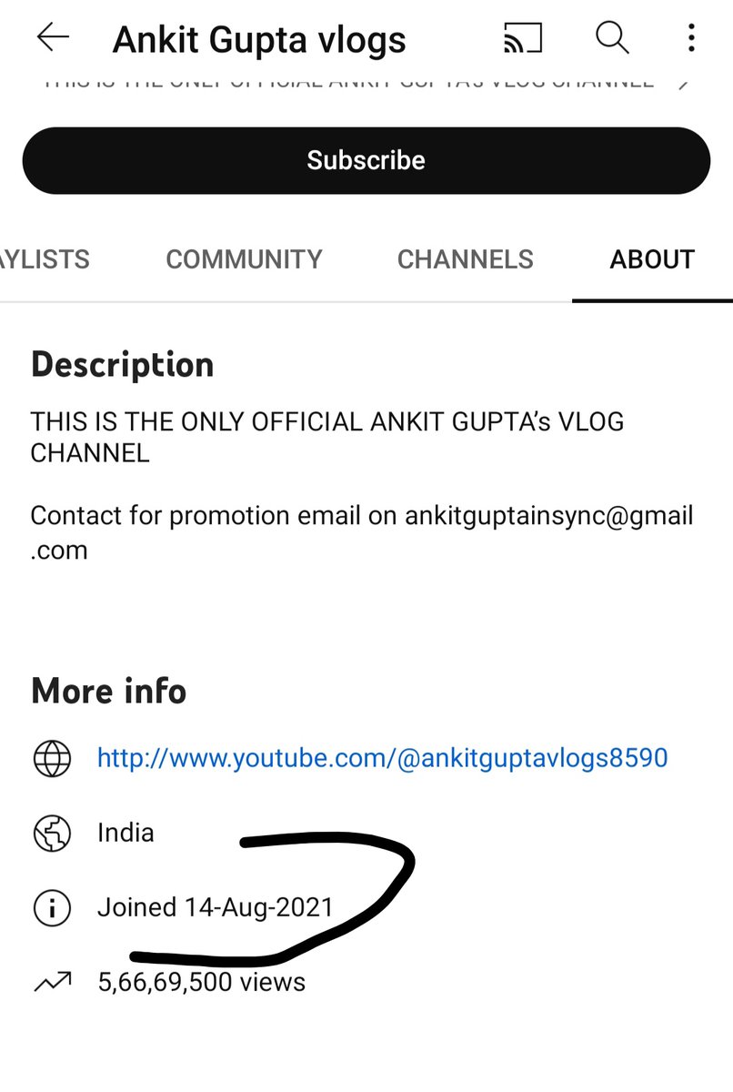 TheRiderGirlll's tweet photo. Jhooth ki v seema hoti hai bhai.
14th aug ko channel bana tha and 17th aug ko first video aayo hai iss account se.

Sirf registration ek I'd se karna hota hai wo AA ke naam se krne diya. 

Jab 0 subscriber tha tab FATEJO OFFICIAL hi naam tha 

#PriyAnkit
#PriyankaChaharChoudhary https://t.co/JMAzxuNZtv