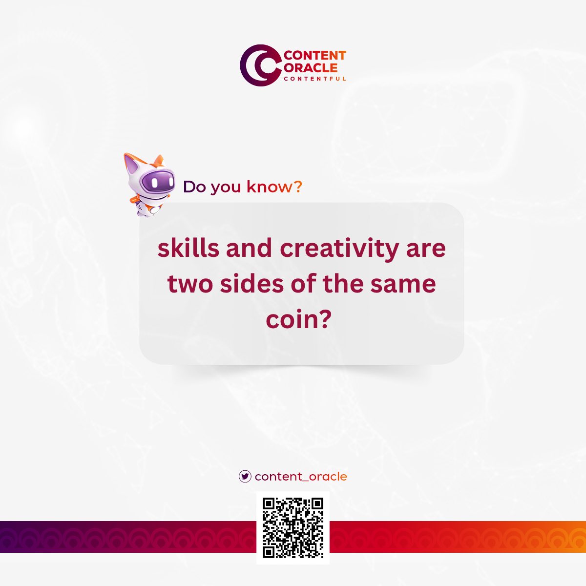 content_oracle's tweet photo. • Good morning Twitterverse 
• studies have shown that practicing creativity can lead to an increase in overall productivity and problem-solving skills. So if you're struggling to come up with new ideas or solutions, don't worry - just keep practicing and you'll get there! https://t.co/iVCfefu7nj