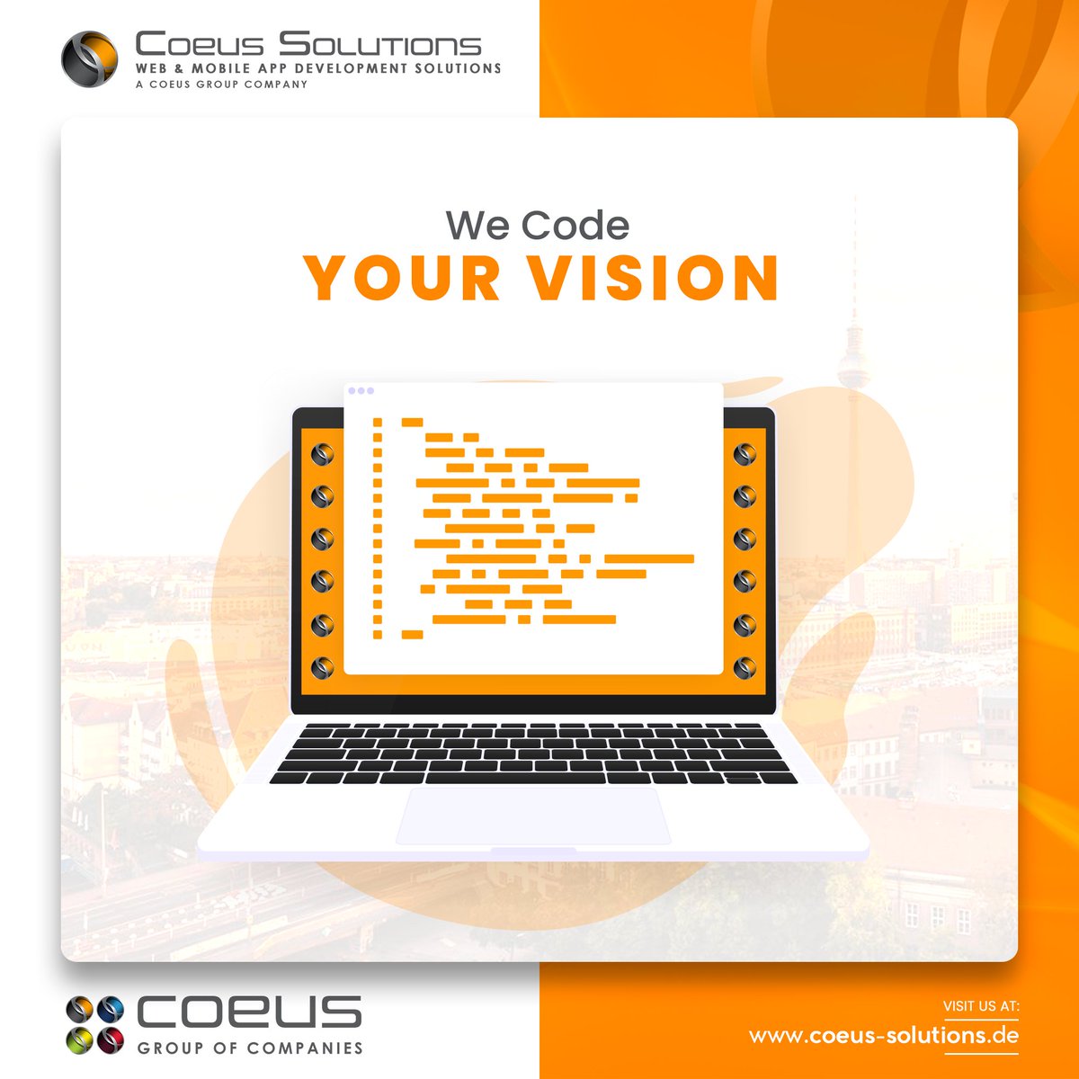 CoeusSolutions's tweet photo. 💻💬Coding can be complicated, but that's why we're here! With our development skills, we'll bring your vision to life with clean, efficient, and effective code.

Learn More @ https://t.co/M5J5jY748E

#CoeusSolutions #CoeusGroup #codingexperts #development #coding #development https://t.co/llv7oNSFfI