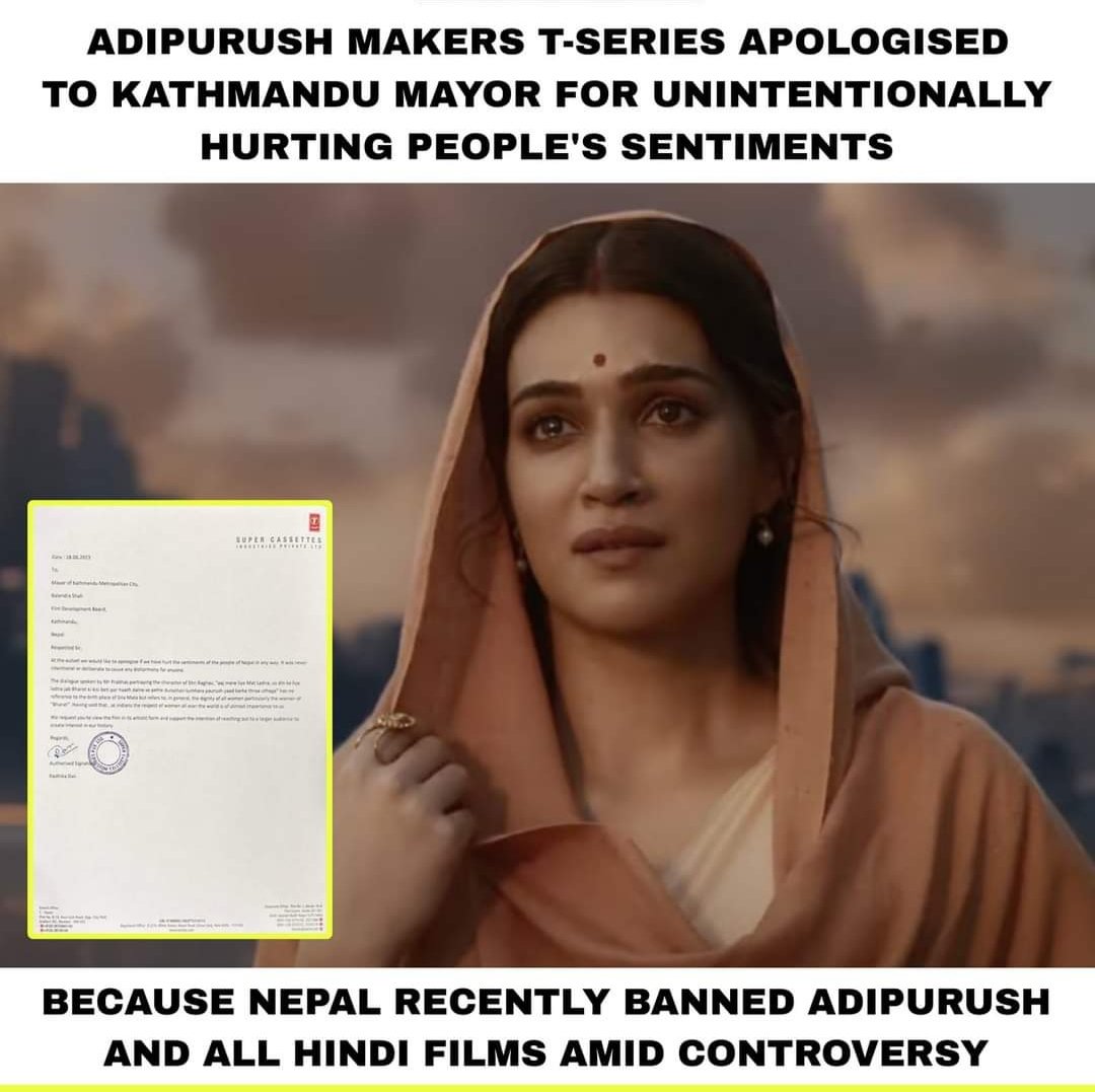 Great Action by Nepal Government 
#AadiPurushDisaster #BanAdipurushMovie #BanAdipurush