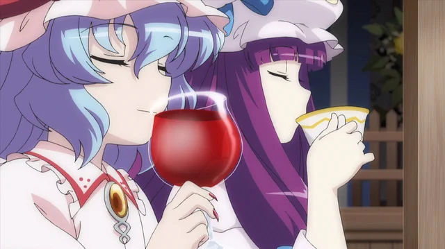 今日6/20はワインの日だそうですね 幻想万華鏡にもレミリアお嬢様がワインらしきものを嗜んでる描写が何度か登場しますね  ちなみに「何飲んでるんですか?」と聞かれたら「Fantaフルーツパンチです」と答えてます(ワインじゃないんかいw) 若い人は知らない味だと思うので恐らく幻想入りしてる