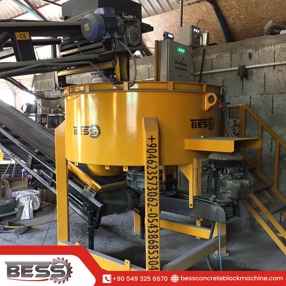 bessmachineen's tweet image. Semi-automatic Block Making Machine PRS400 model
 
 ⚙️It is ideal for regions with limited infrastructure and facilities.

#blockmaking #blockmakingmachine #blockmakingprocess #brickmaking #brickmakingmachine #brickmakingprocess #concrete #construction #cement #aggregate