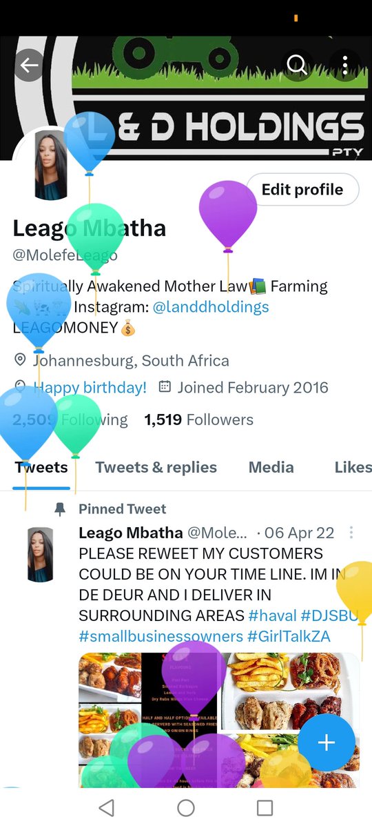 MolefeLeago's tweet photo. Happy birthday to me thank you Lord for blessing me with another year https://t.co/uClKIQ0GUr