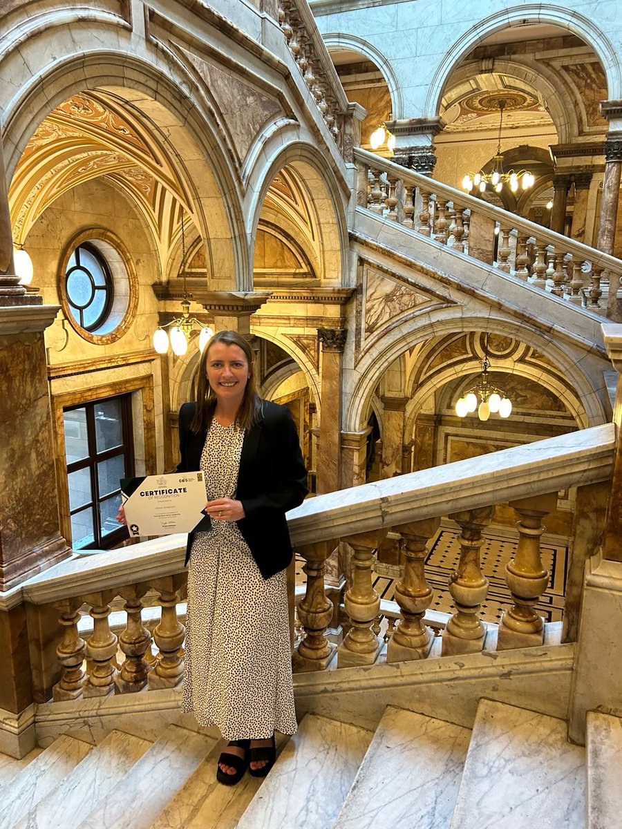 Delighted to have received my certificate for passing, Thinking about Senior Leadership course. Thanks to all who supported me throughout the  year- such a fantastic course! <a href="/EdISGlasgow/">EdIS Glasgow</a> ⭐️