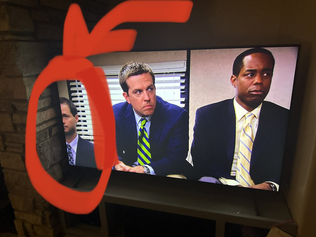 NickNedza's tweet photo. I need answers. Who is this? I’ve watched The Office an inappropriate amount of times and have never seen him. Can anyone help me here? I feel like I’m taking crazy pills. It is S3E8 “The Merger.”. @jennafischer @BBBaumgartner @rainnwilson @edhelms @AngelaKinsey @johnkrasinski https://t.co/vmUYQmZwBa