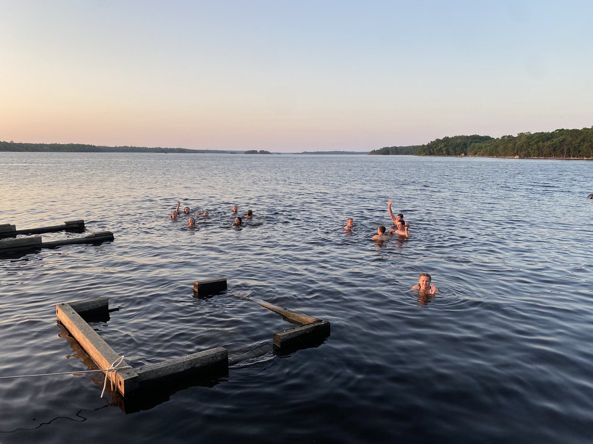 SummerSciEHS's tweet photo. Free time after all the trip prep today!  Trips will leave tomorrow morning for the wilds of Lake of the Woods! https://t.co/kvP7egZusn
