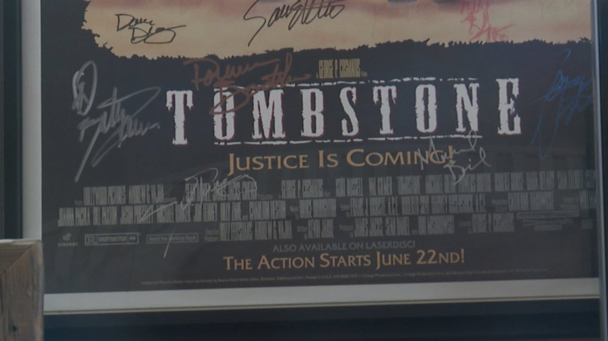 RyanFishTV's tweet photo. Went down to Tombstone today as the cast of the iconic Western gets ready to ride back into town for the movie's 30th anniversary. @kgun9 
 
https://t.co/PYwCcPTVX7 https://t.co/9CtUjyjGam