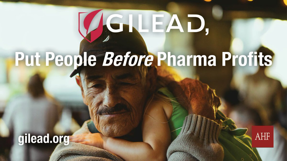 We’re calling on @GileadSciences to stop monopolizing (evergreening) patents for #HIV & #AIDS drugs like #Truvada – this is exploitation, not innovation. #GreedyGilead #PeopleBeforeProfit #PharmaGreed