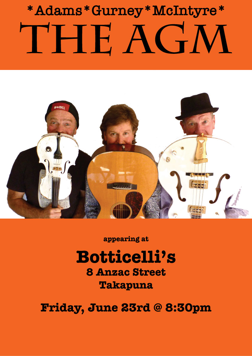 theagmNZ's tweet photo. The band is excited to be playing back at @botticellirestaurant, Takapuna on Friday, June 23rd starting at 8:30pm.
We play in the bar and if coming along, why not book a table for dinner! 🍴 https://t.co/MeT0xOz54w